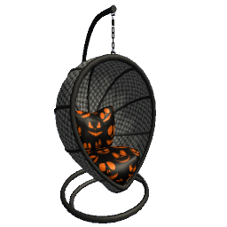 Hanging Egg Chair - Halloween