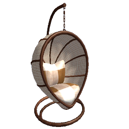 Hanging Egg Chair - Brown