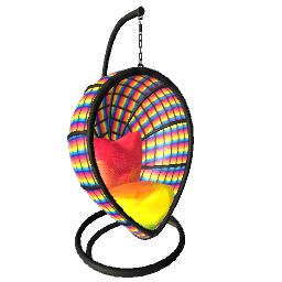 Hanging Egg Chair - Rainbow