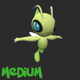 Pokemon Celebi Statue Model Plush - MEDIUM
