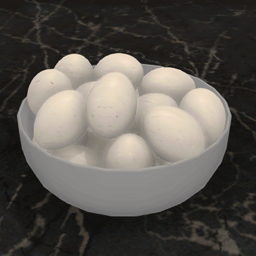 Egg Bowl - White Eggs