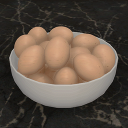 Egg Bowl - Brown Eggs