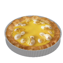 Lemon Merningue Pie - Whole