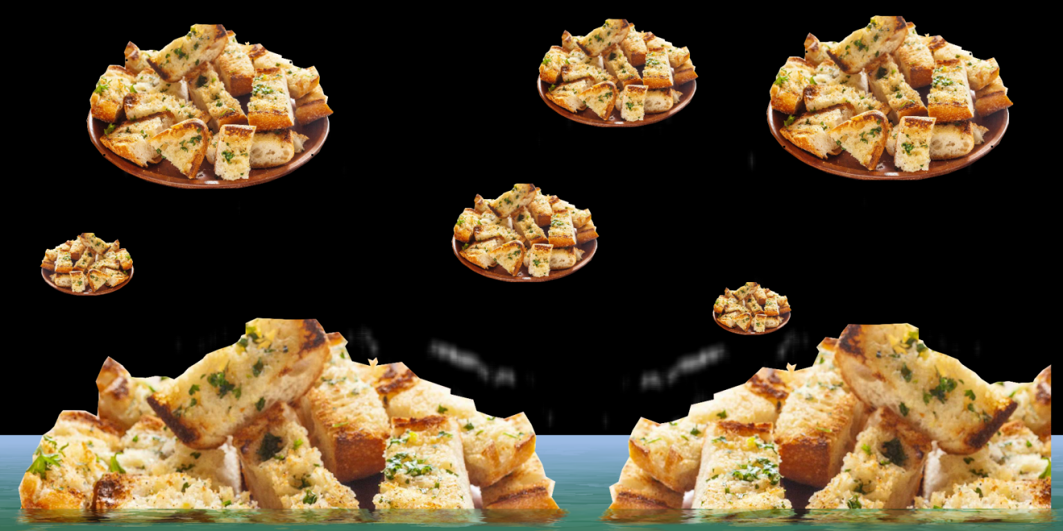 R! Garlic bread
