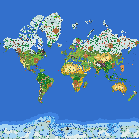 Earth (With Regions & Nations)