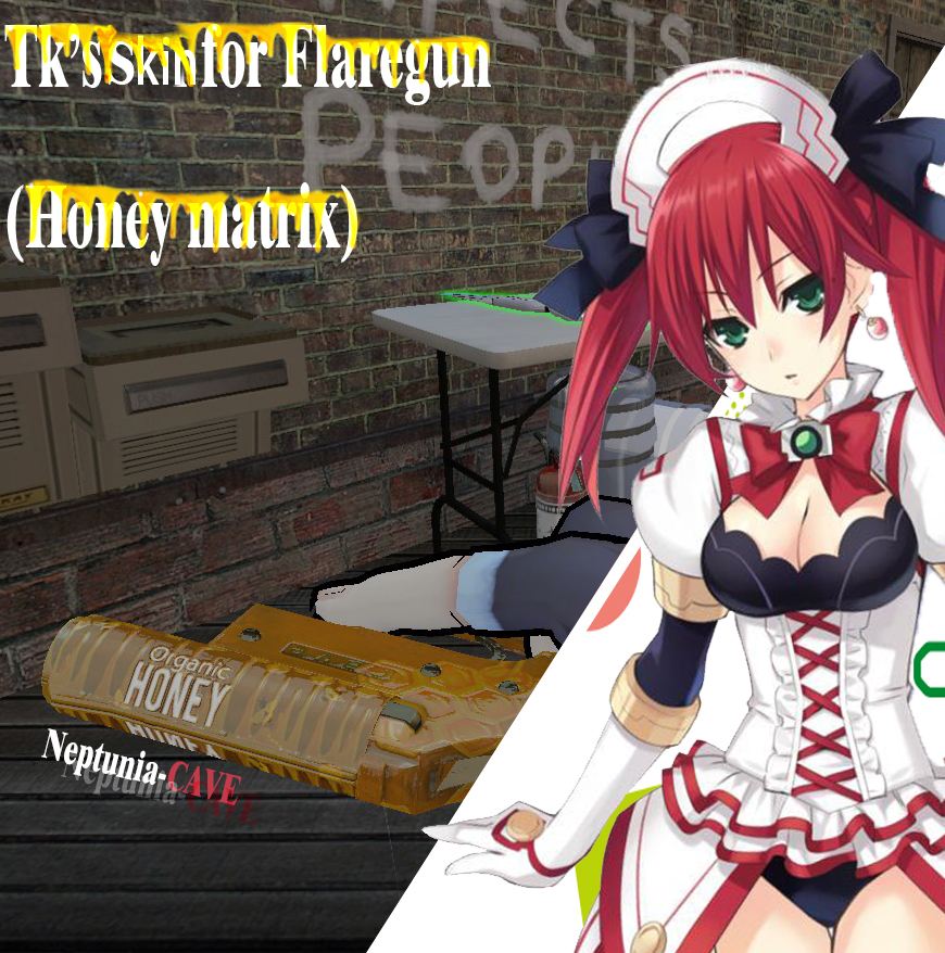 Tk's skin for Flaregun-Honey matrix[信号枪-蜂蜜矩阵】