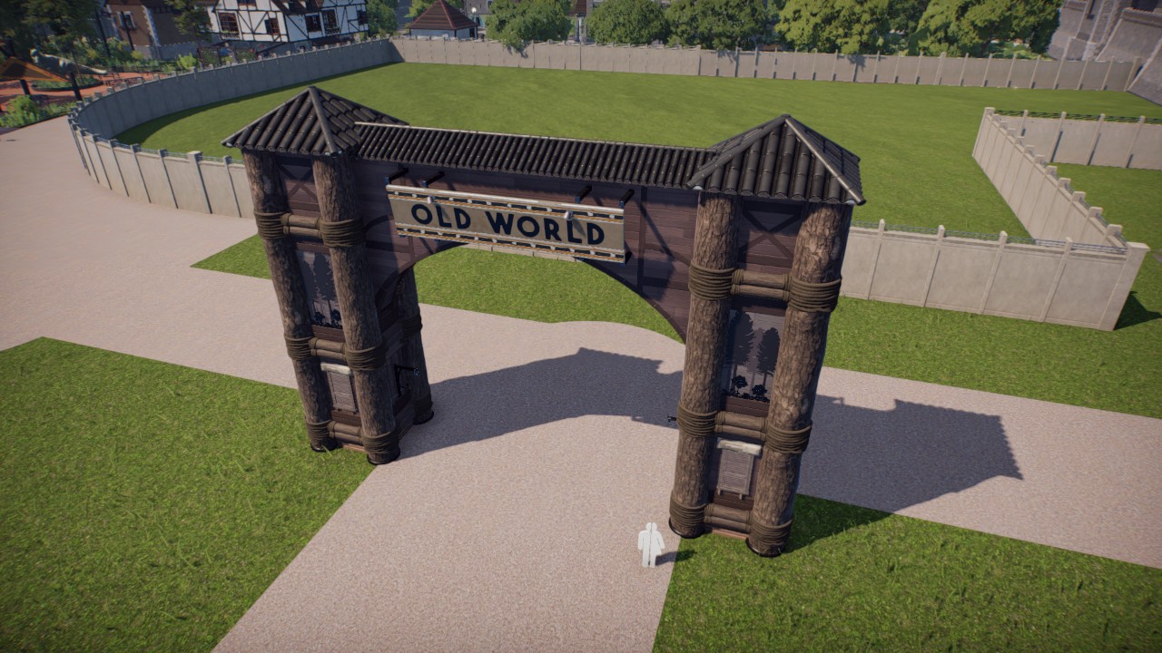 Giant Wooden Archway