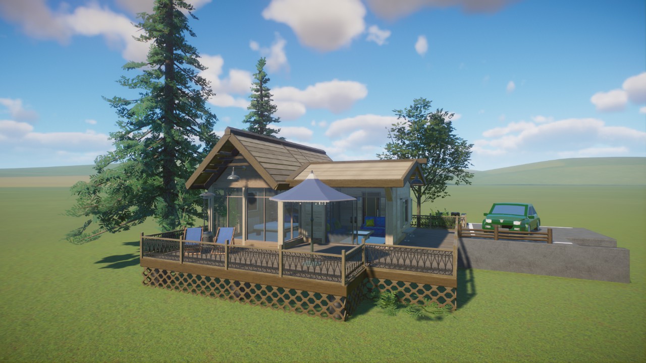 Rustic cabin 1 - By Toves