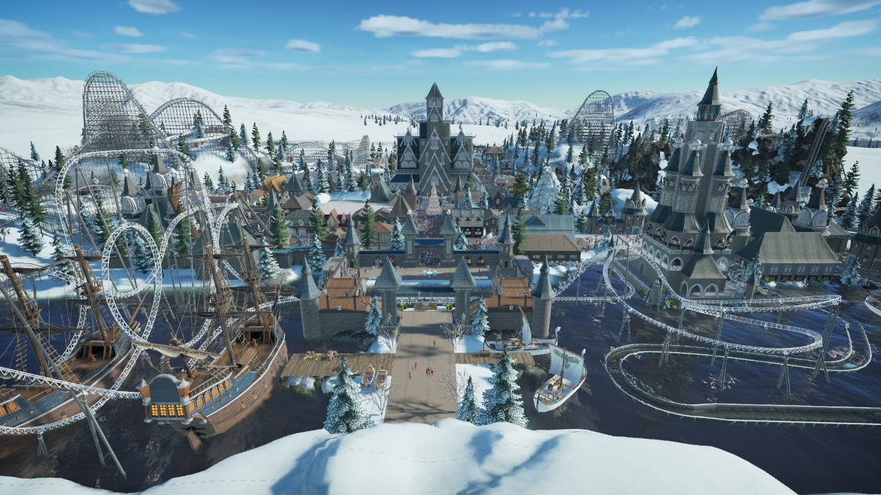 snow village
