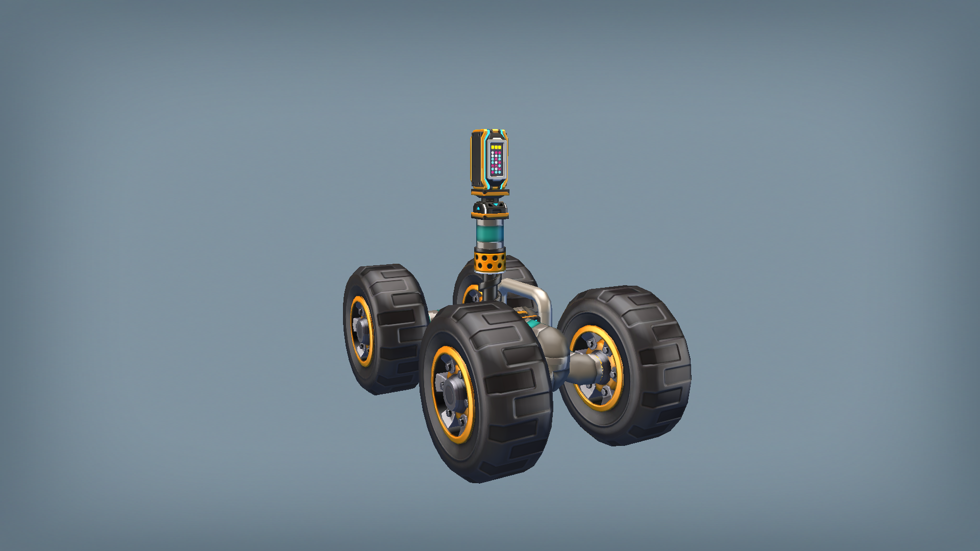 Large Tilted Landing Gear