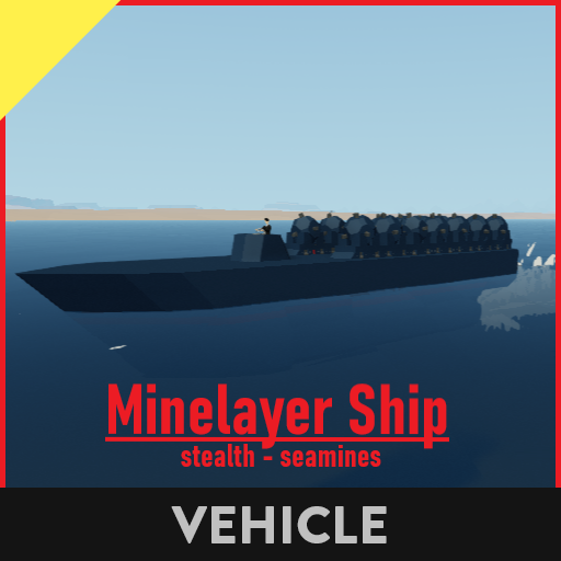 Stealth Minelayer Ship | Seamine - Weapons DLC