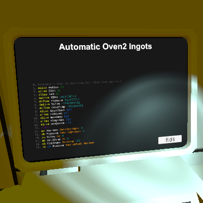 Automatic Oven2 Ingots