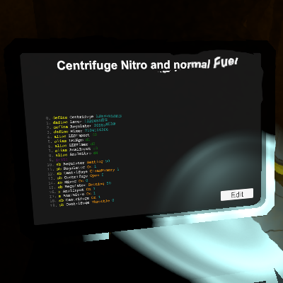 Centrifuge Nitro and normal Fuel