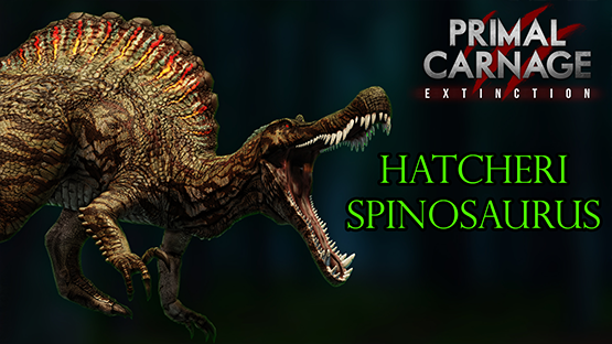 Hatcheri Spinosaurus Mutation [ Summer / Meltdown 2023 ]