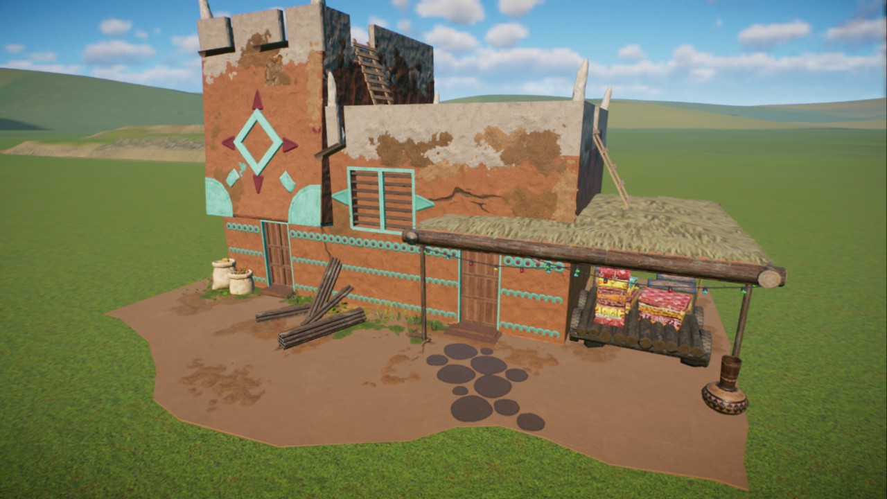 Mud Staff Building preview