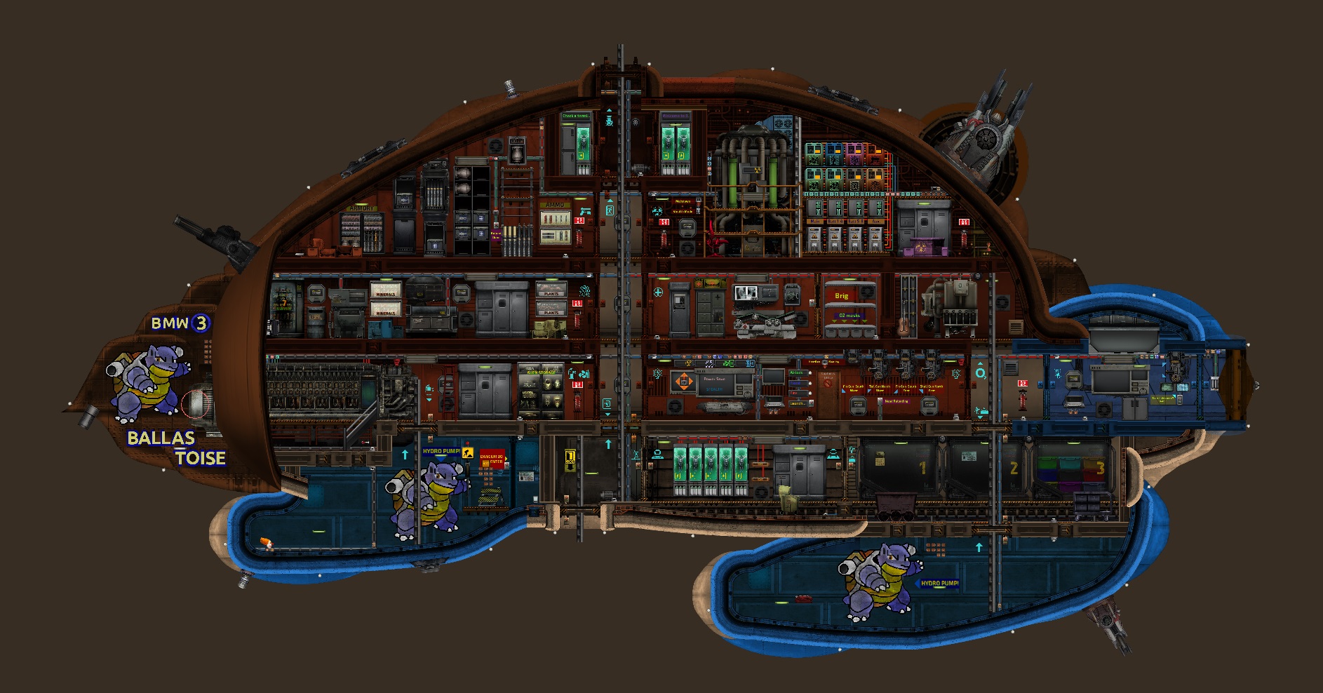 Ballas-Toise [BMW] – Barotrauma Mod