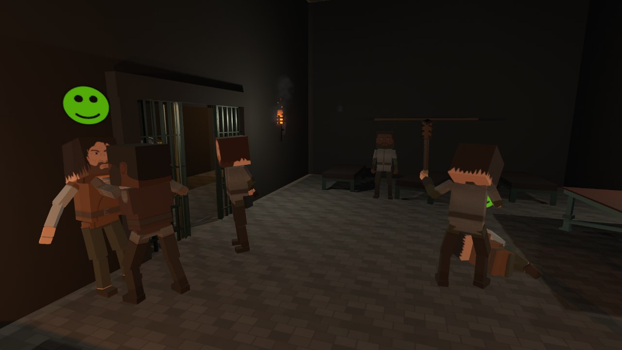 Escape from a medieval prison