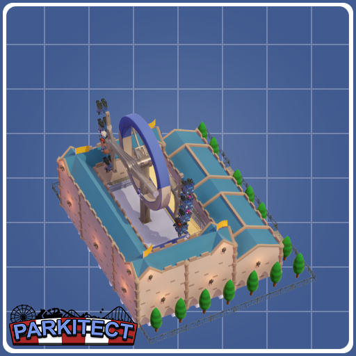 Inverted Double Swing Fantasy Castle