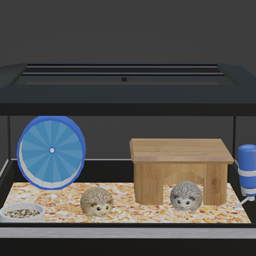 Pet Desk Cage - Hedgehog