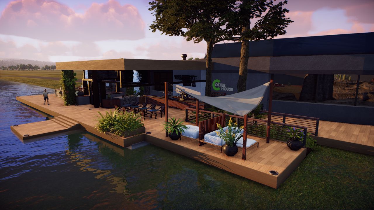 Coffee House and enviroment for Coelophysis V1