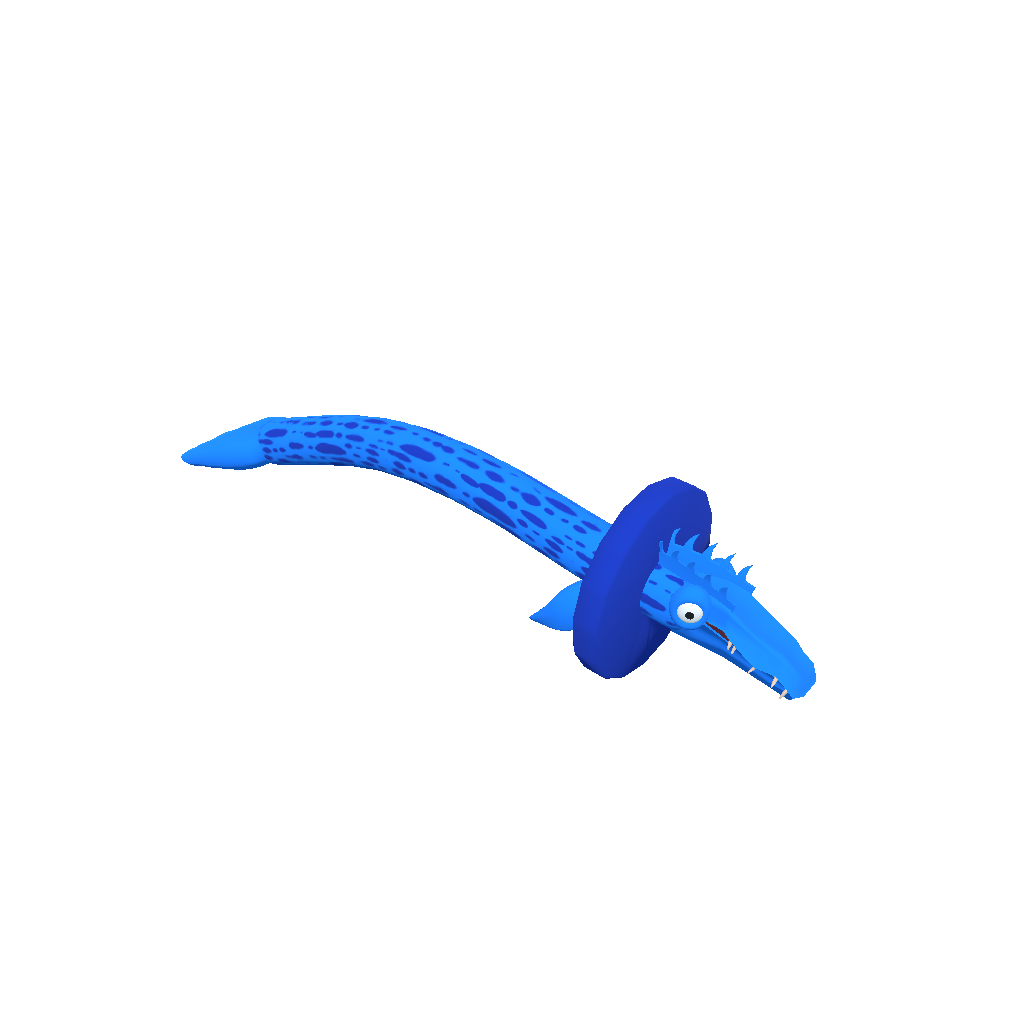 Crowned Frill-eel (male)