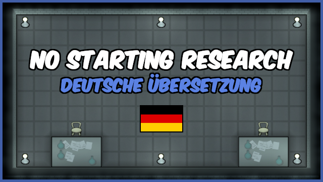 No Starting Research - Deutsche Übersetzung