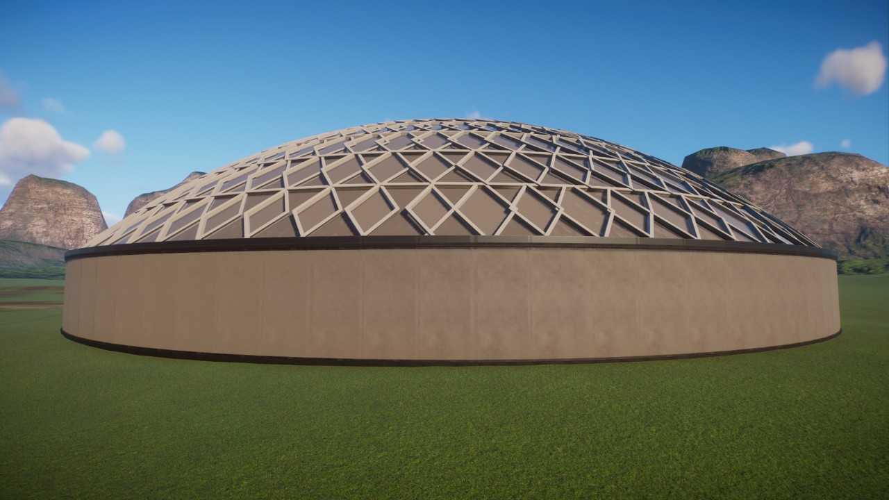 Empty dome | by DeLadysigner