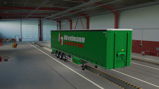 SCS Curtainsider Hövelmann Grün