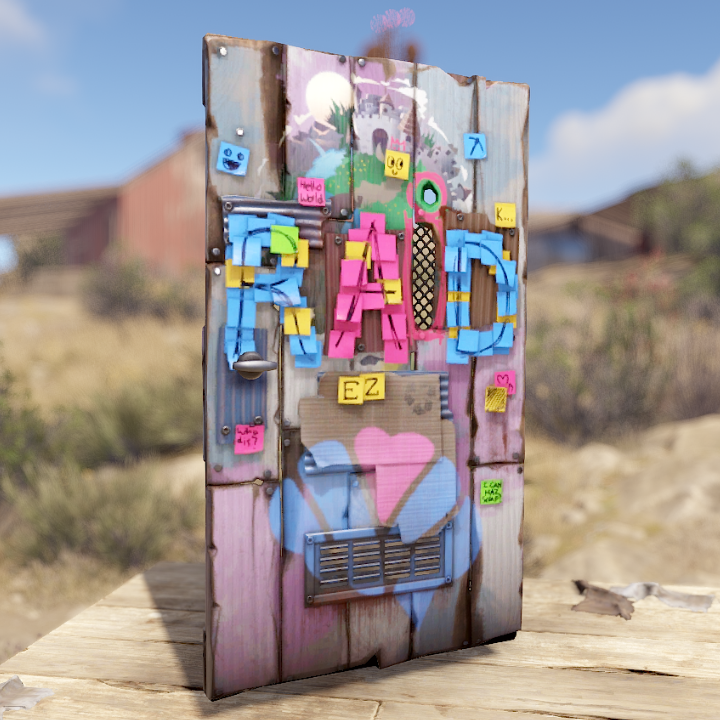 RAD Wooden Door