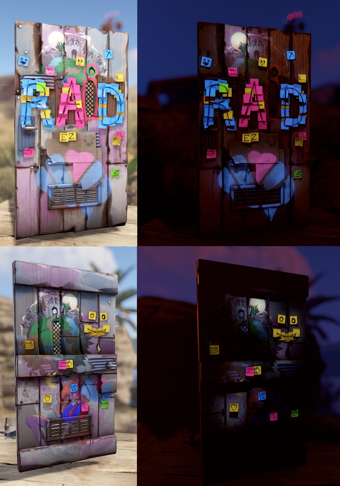 RAD Wooden Door