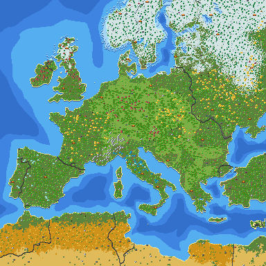 Europe WW2 (Populated Version)