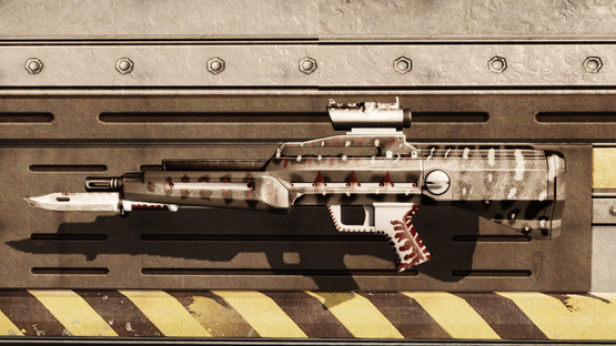 Striped Fighter Burst Rifle (Free Drop)