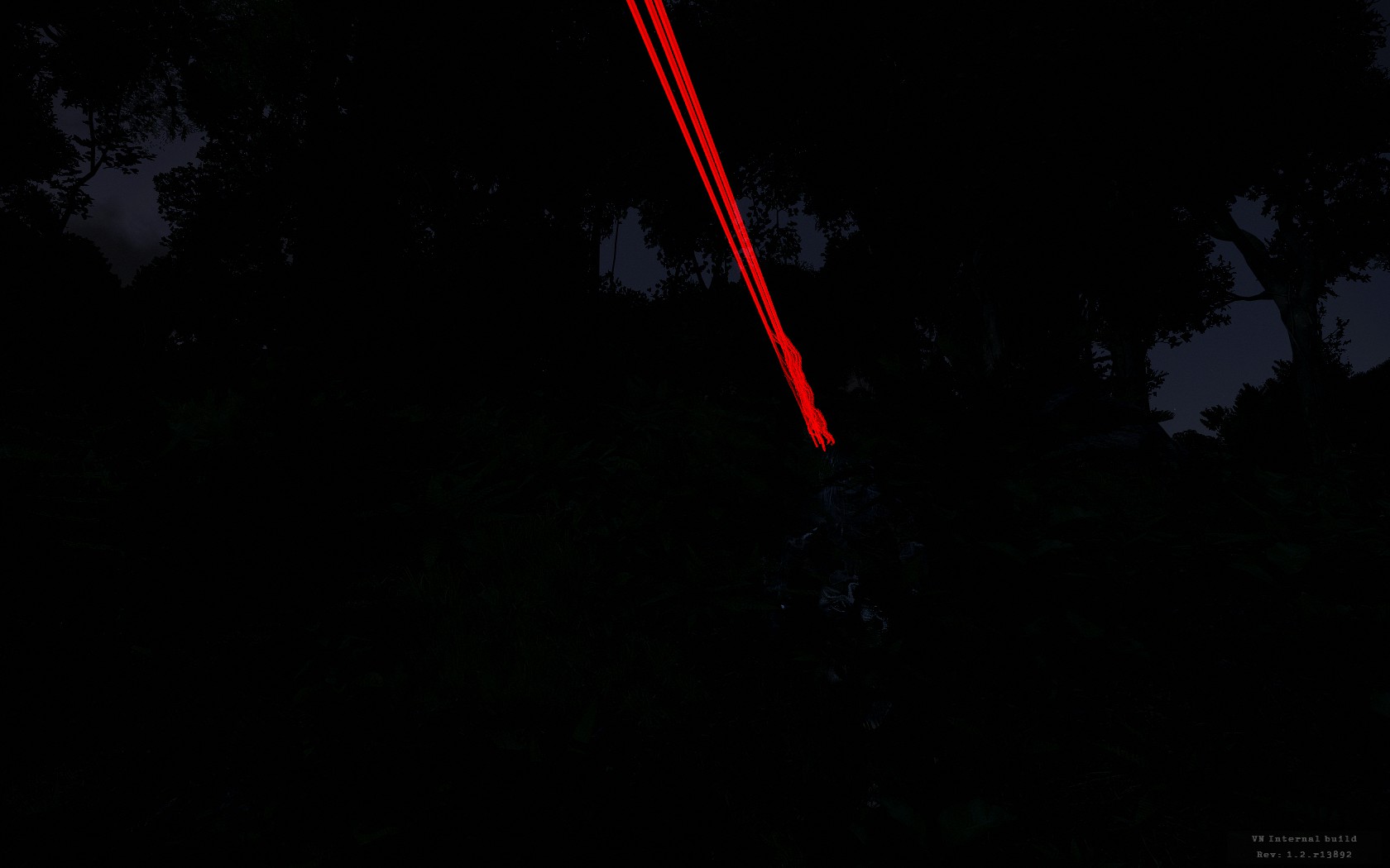 Predator Tri-Beam Red Laser