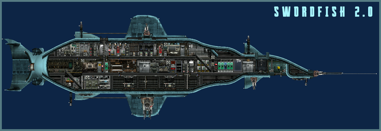 Рыба_Меч Rus Mk.2 (Fix)(Точно) – Barotrauma Mod