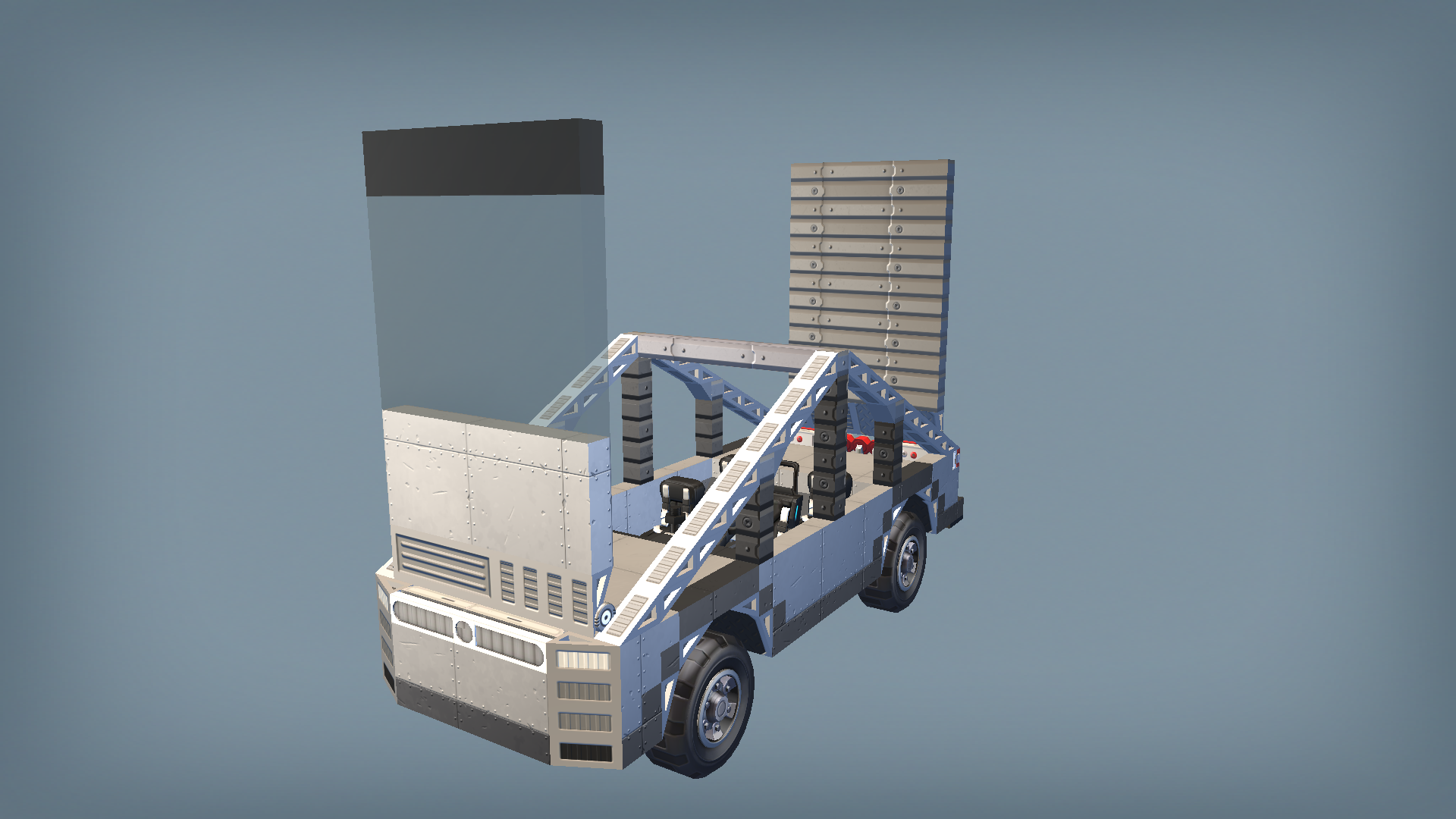 Tesla Cybertruck with gas engine