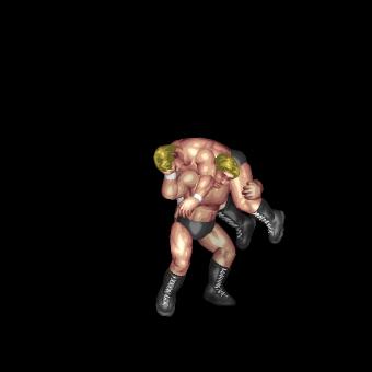 Fireman's Carry Arm Slam