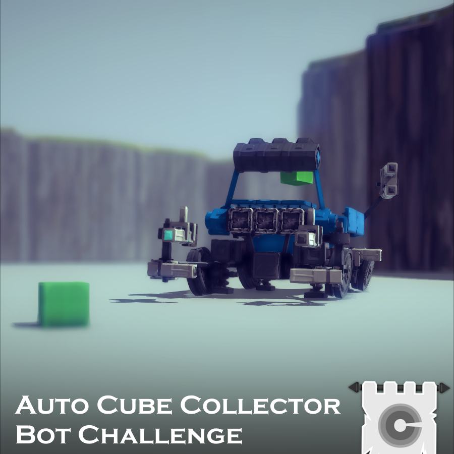 Automatic Cube Collector Bot Challenge
