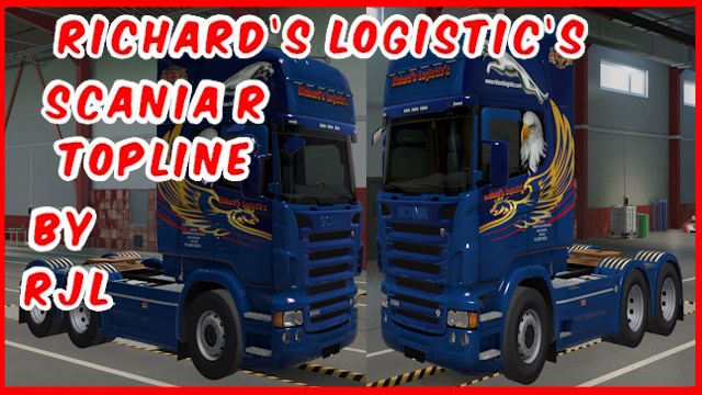 Richard's Logistic's Scania R Topline RJL