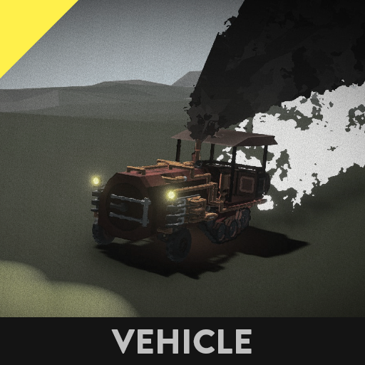 Half-Track Steam Tractor preview