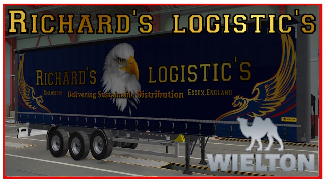 Richard's Logistic's Wielton Trailers