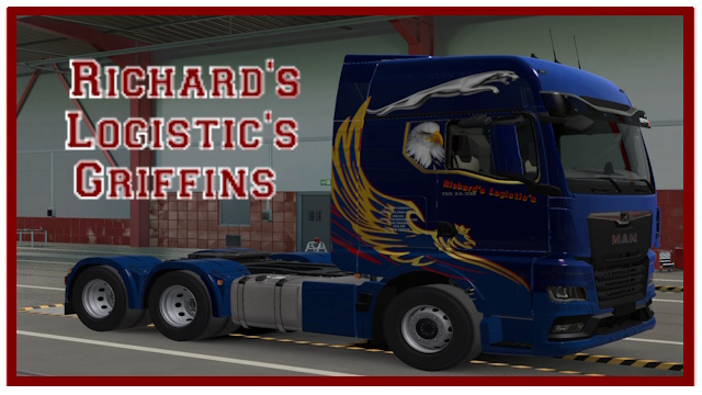 Richard's Logistic's Griffins MAN TGX 2020