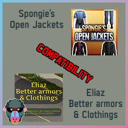 Compatibility patch of Eliaz Better Armors & Clothings and Spongie's Open Jackets – Project Zomboid Mod