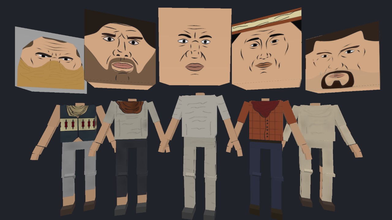 Desert Texture Pack (Males)