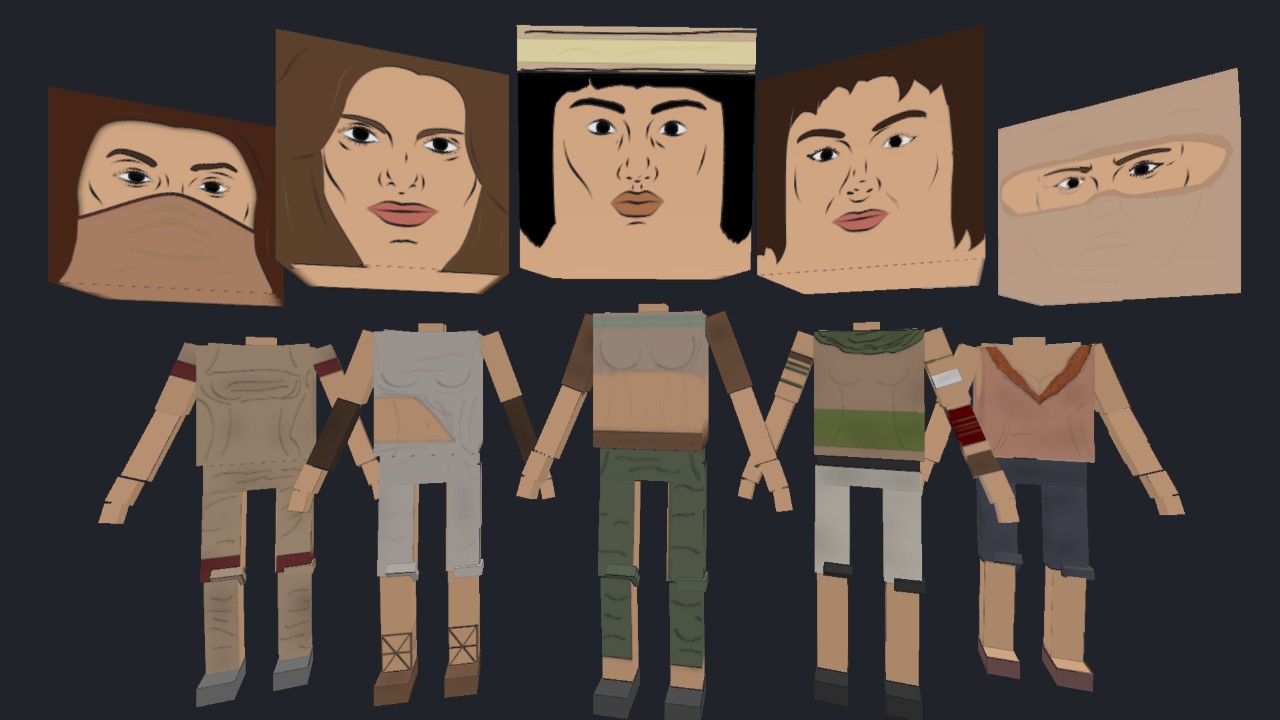 Desert Texture Pack (Females)