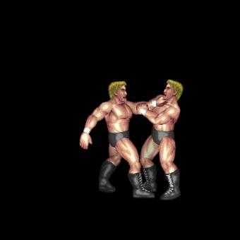 Choke Slam Attempt