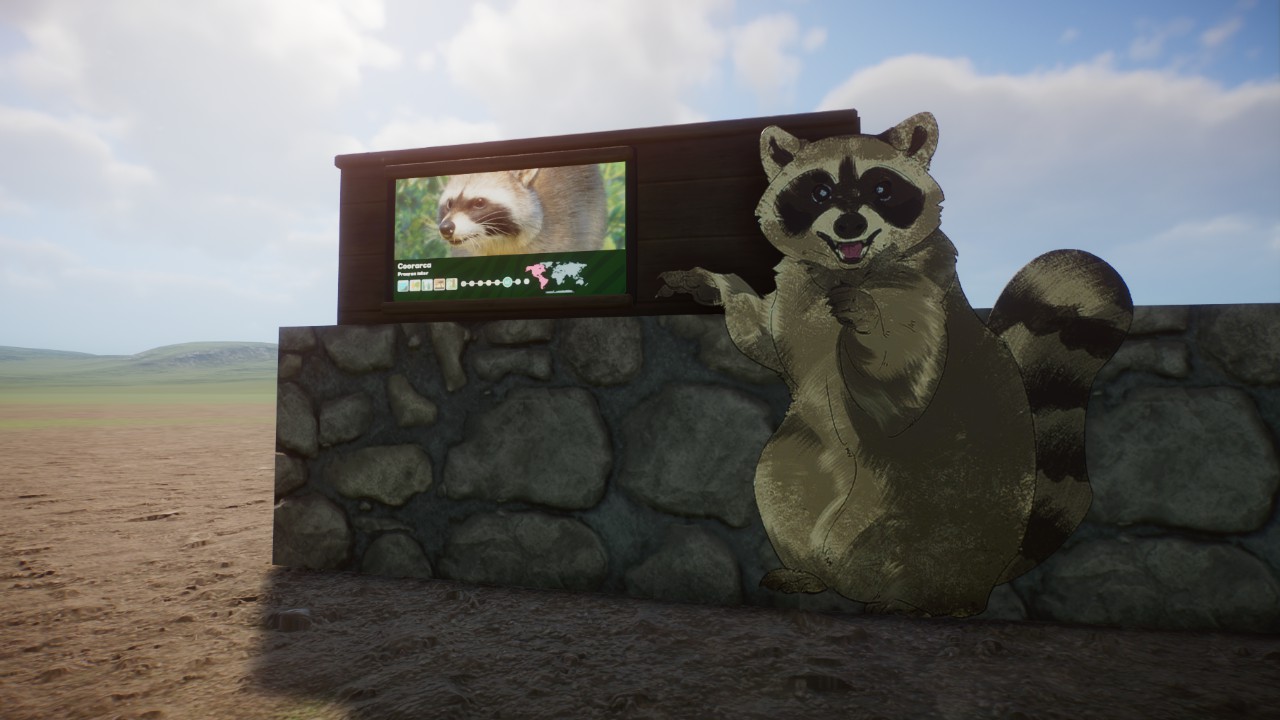 Raccoon sign | by DeLadysigner