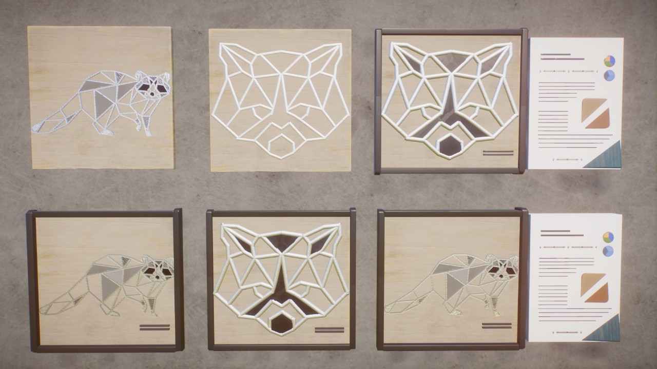 Raccoon Education Boards - By Toves