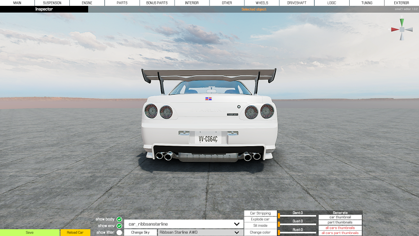 [CONFIG] Ribbsan Starline R34 AWD