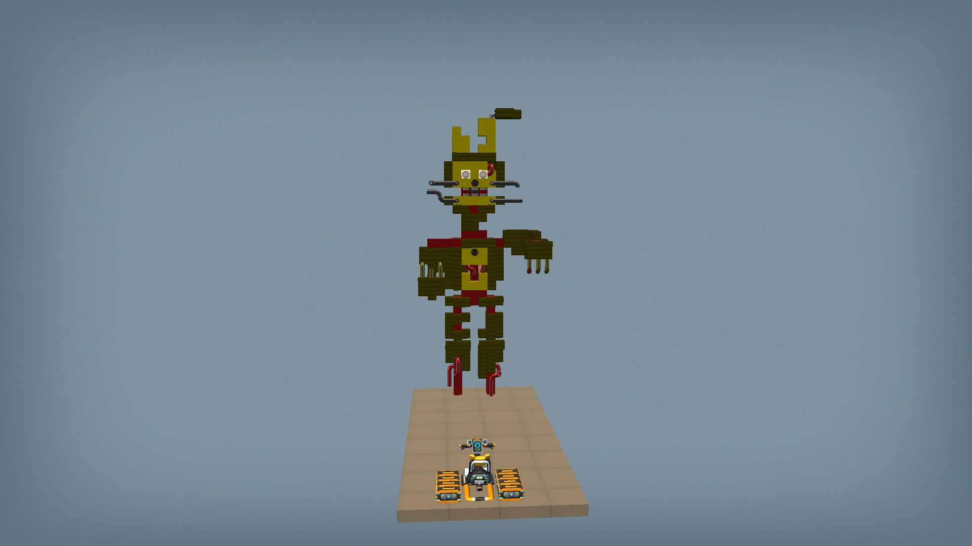 Springtrap in chuck e cheese style