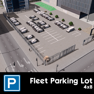 Fleet Parking Lot 4x8